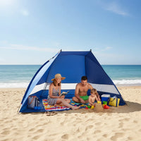 Carpa Playa Toldo Playero Protección Solar Uv Camping Verano