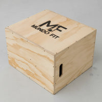 Cajón Pliométrico Mundofit 40x36x30cm Para Ejercicios Crossfit Gym