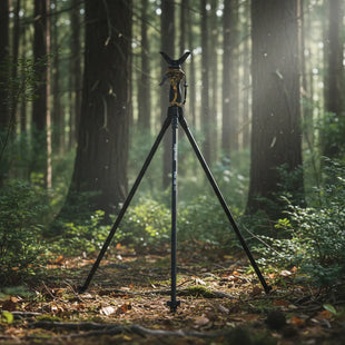 Bastón De Tiro Largo Extensible Trípode