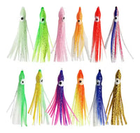 Armada De Pulpos Para Pesca 9,5 Cm Listos Para Usar