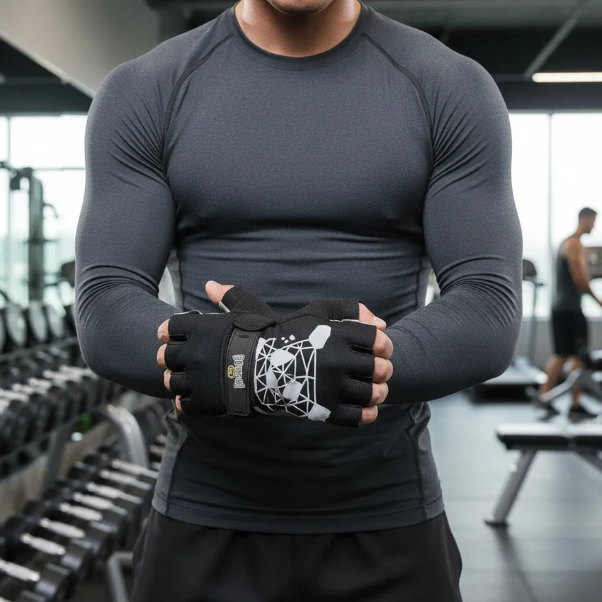 Guantes De Entrenamiento Cortos Gounod Antideslizantes