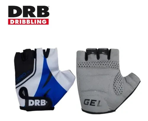 Par Guantes Drb Giro 2.0 Con Gel Ciclismo Niño Fitness Gym