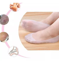 Par Medias Silicona Relajantes Reduce Dolor Suaviza La Piel