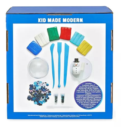 Kit De Globo De Nieve Moderno Hecho Para Niños Importado