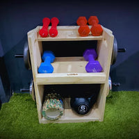 Rack Organizador Para Discos Preolímpicos Mancuernas Homegym