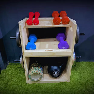 Rack Organizador Para Discos Preolímpicos Mancuernas Homegym