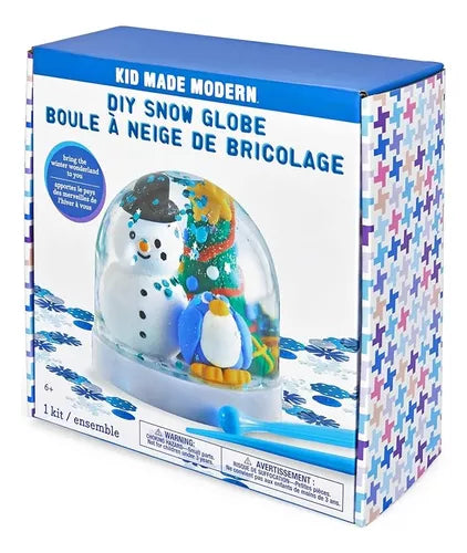 Kit De Globo De Nieve Moderno Hecho Para Niños Importado