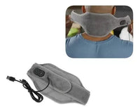 Masajeadora De Cuello Con Calor Y Vibración Portatil Con Usb