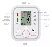 Tensiómetro O Monitor De Presión Arterial Digital Con Voz