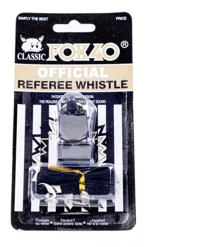 Silbato Albrito Profesional Fox 40 Classic Potencia Sonora