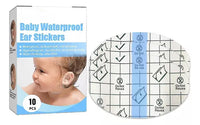 Set 10 Parches Invisible Waterproof Protección De Oídos Bebé