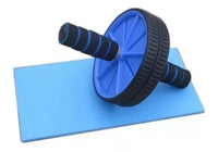 Rueda Abdominal Rodillo + Tapete Ejercicio Tonificador