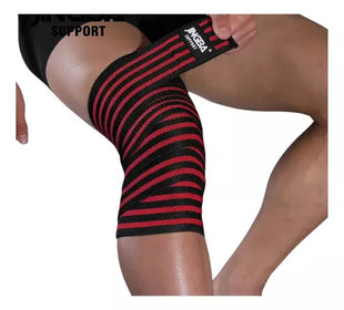 Vendas Rodilleras Jingba Wraps Rodilla Levantamiento Pesas