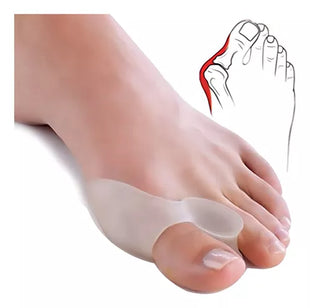 Protector De Juanetes Corrector Ortopédico De Gel De Silicona Par