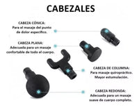 Pistola Masajeador Profesional Deporte Inalámbrica 6 Niveles
