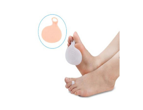 Par Almohadillas Metatarsal De Gel Con Anillo Para Fijación