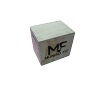 Cajón Pliométrico Mundofit 40x36x30cm Para Ejercicios Crossfit Gym