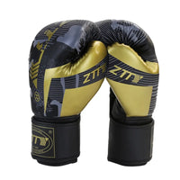 Guantes De Boxeo Ztty Cuero Pu Profesional Juvenil Adultos