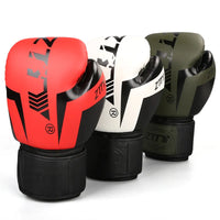 Guantes De Boxeo Ztty Cuero Pu Profesional Juvenil Adultos