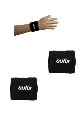 Par De Muñequeras De Tenis Deportiva Sudor Sufix 2 Colores
