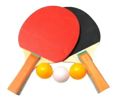 Set 2 Paletas De Ping Pong Tenis Mesa 2 Estrellas