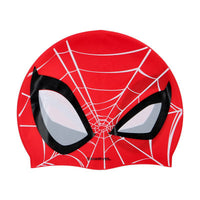 Gorra De Natación De Silicona Spiderman Rojo Marvel Olymphus