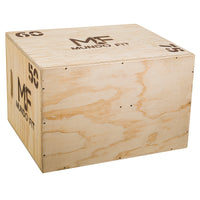 Cajón Pliométrico Mundofit 75x60x50cm Ejercicios Crossfit Gym