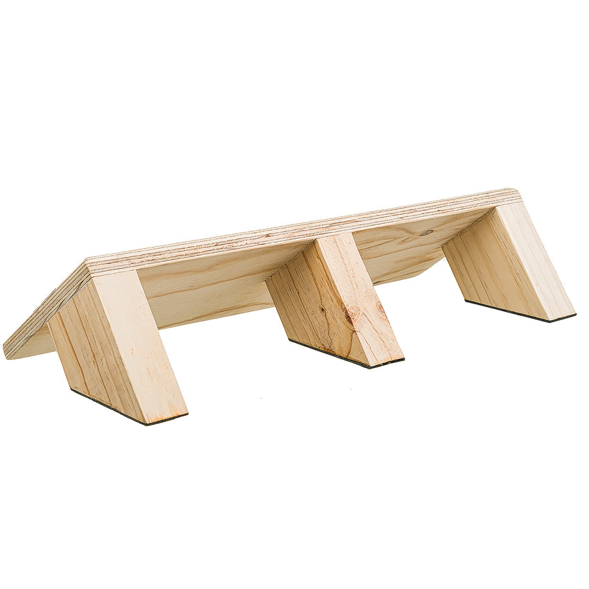 Taloneras Plataforma De Madera Inclinada De 35 Grados Gym