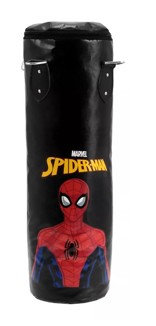 Saco De Boxeo Para Niño Pu Spider-man Marvel 75cm De Largo