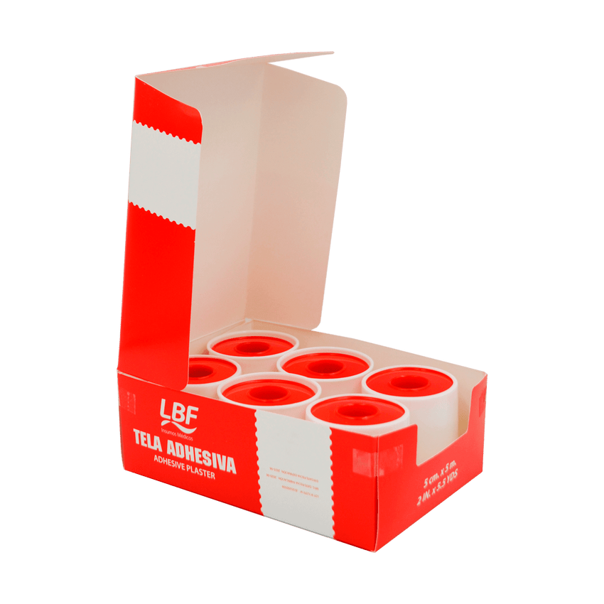 Cinta De Tela Rigida 5cmx5mtrs Para Deportes Calistenia Soccer Rudby