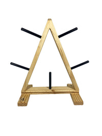 Rack Organizador De Madera Para Discos Preolímpicos Gym