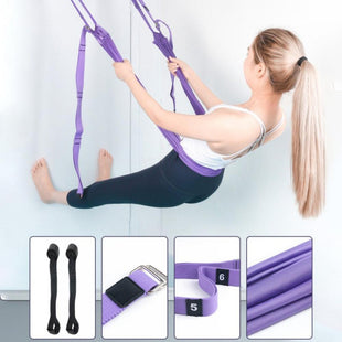 Entrenamiento Ariel Yoga Rope Estiramiento Piernas Abdomen