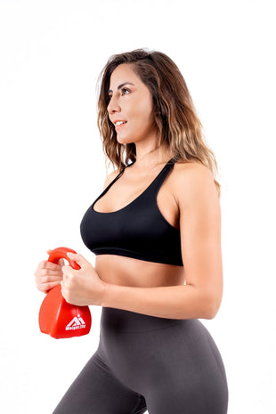 Pesa Rusa Kettlebell Con Recubrimiento De Vinilo 2kg Crossfit