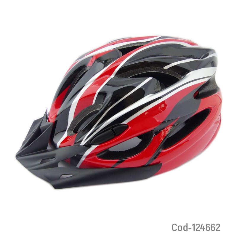 Casco Regulable Probike Usa Con Luz Trasera Bicicleta Mtb