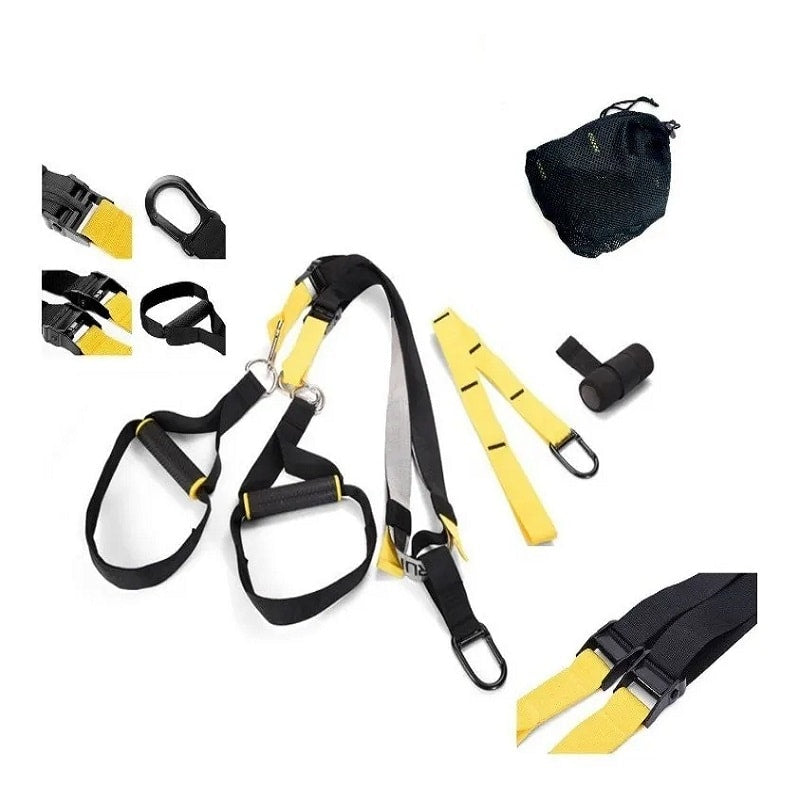 Sistema Suspensión Profesional Fitness Crossfit Kit Completo – MundoFit