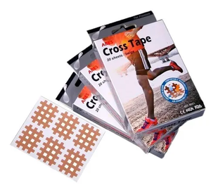 Cross Tape Ares Premium 20 Tiras De 6 Parches