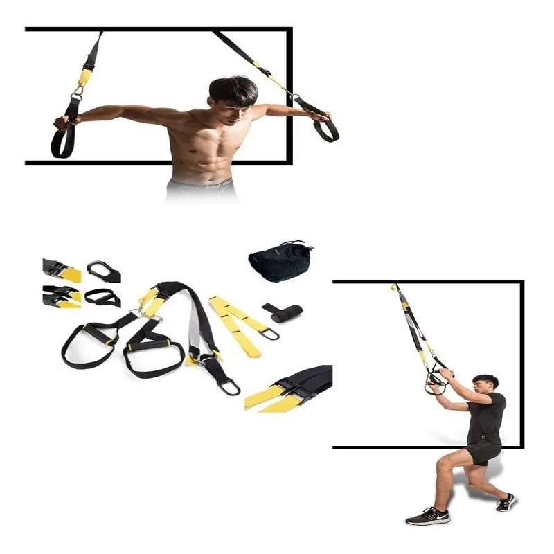 Sistema Suspensión Profesional Fitness Crossfit Kit Completo – MundoFit