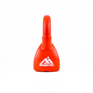 Pesa Rusa Kettlebell Con Recubrimiento De Vinilo 2kg Crossfit