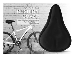 Cubre Asiento De Gel Para Bicicleta Tamaño Grande Ajustable