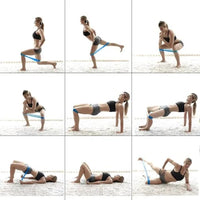 Mini Banda Loop Azul 10 Lbs Para Tonificar Y Ejercitarse