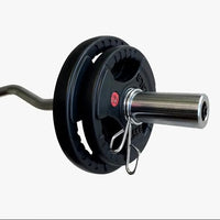 Disco Olímpico De 15kg Con Agarres Para Sentadillas Y Barra