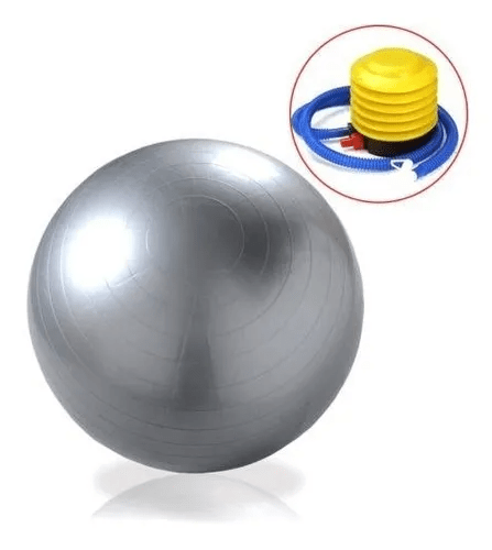 Pelota Pilates 75cm + Inflador + Caja