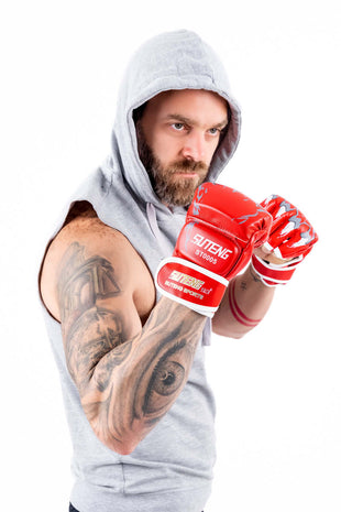 Guantes Mma Artes Marciales Mixtas Entrenamiento Kick Boxing