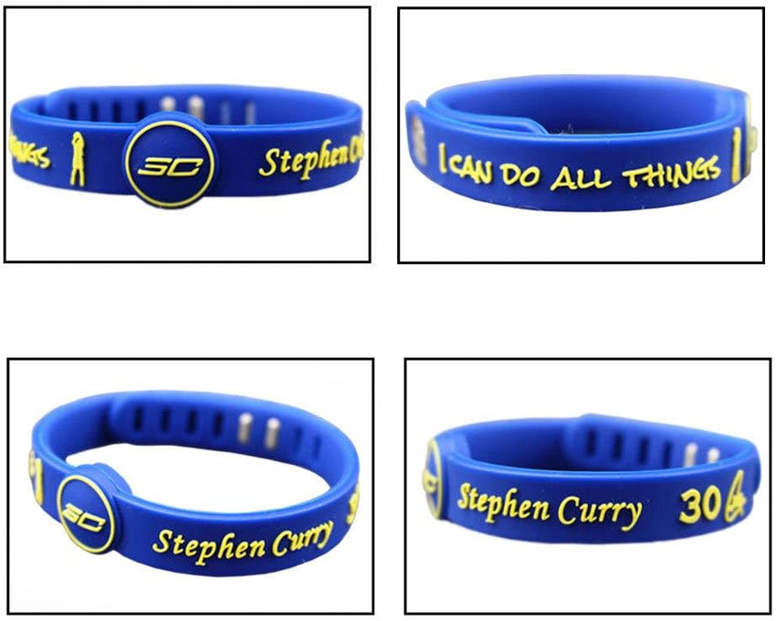 Pulseras Silicona De Estrellas De La Nba Ajustables