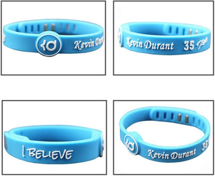 Pulseras Silicona De Estrellas De La Nba Ajustables
