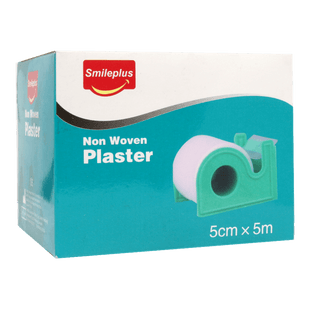 Cinta Tela Suave De Papel 5cmx5mtrs Smileplus Micropore