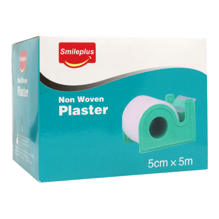 Cinta Tela Suave De Papel 5cmx5mtrs Smileplus Micropore