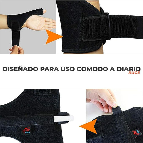 Inmovilizador Pulgar Aolikes Ambidiestra Para Lesiones Curan