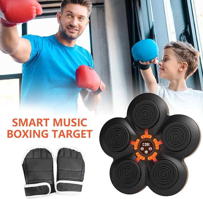 Equipo De Agilidad Y Entrenamiento Boxeo Para Pared Musical Y Bluetooth