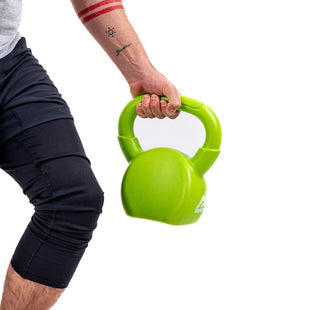 Pesa Rusa Kettlebell Con Recubrimiento De Vinilo 4kg Crossfit